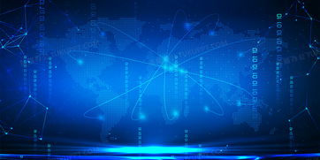 互聯網地圖波點科技大數據背景背景圖片素材免費下載 熊貓辦公